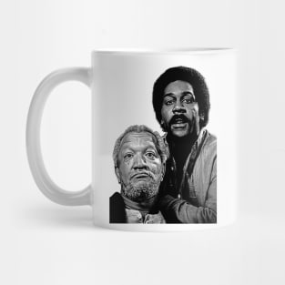 Sanford and Son - Classic 70s // Pencil Draw Style Mug